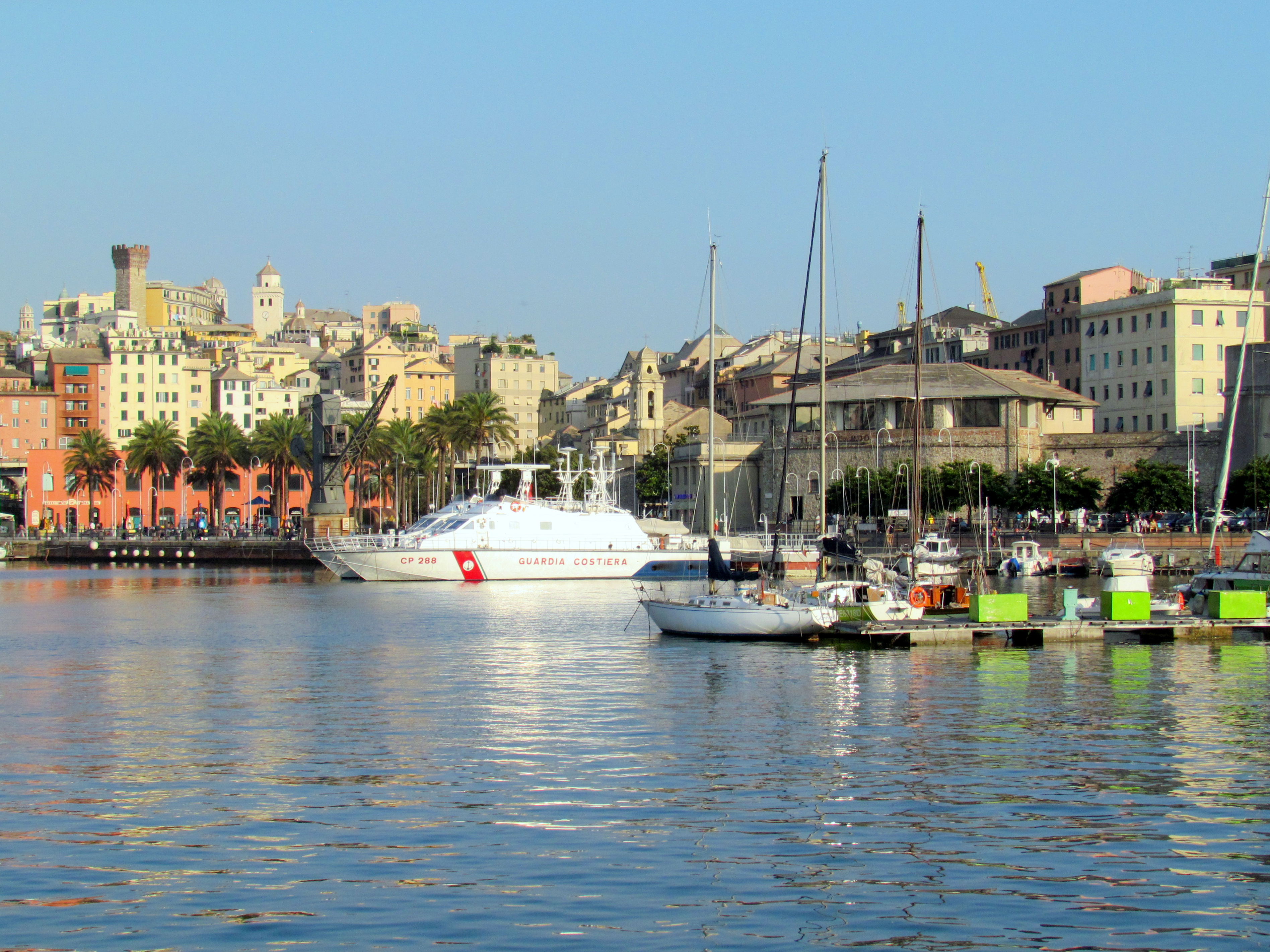The Mandraccio area at the Porto Antico