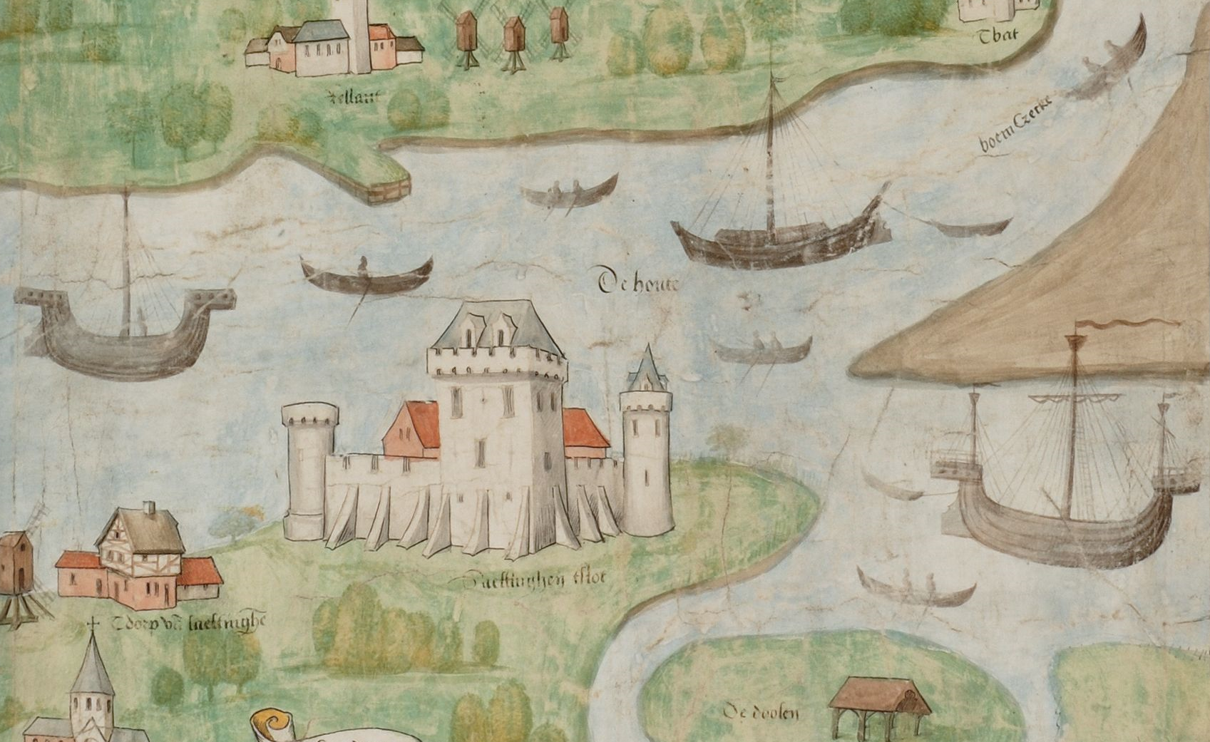 Saeftinghe Castle, 1505
